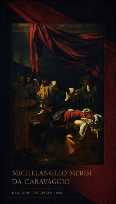 Michelangelo Merisi da Caravaggio Death of the Virgin No2 - Affiche