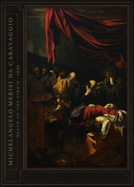 Michelangelo Merisi da Caravaggio Death of the Virgin No3 - Affiche