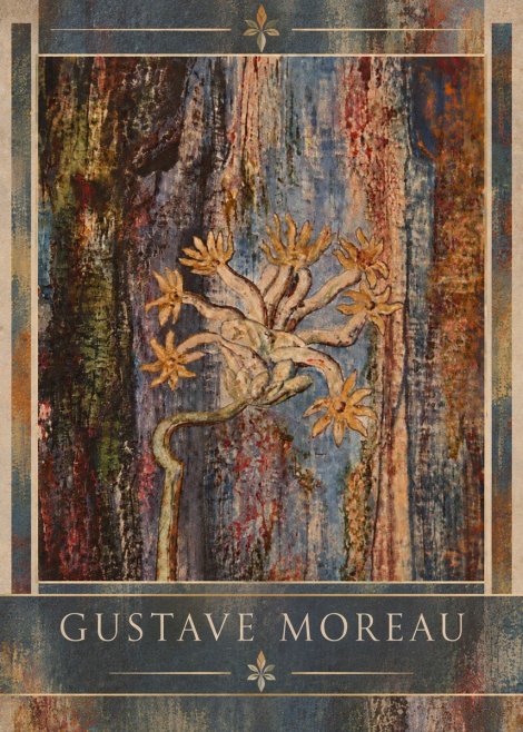 Gustave Moreau Fleur Mystérieuse No6 - Affiche