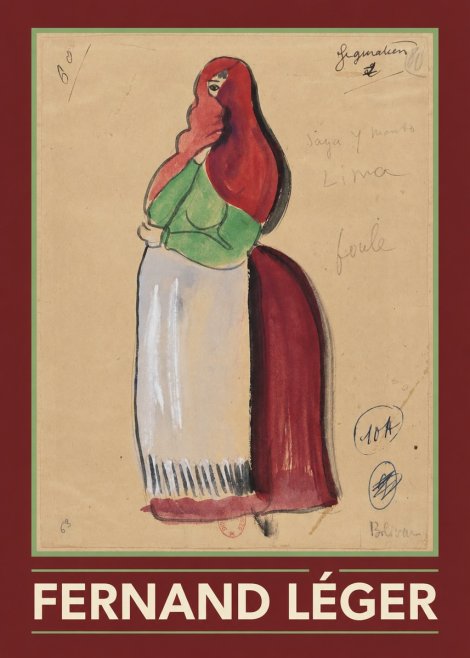 Fernand Léger Saja Y Manto Lima No1 - Affiche