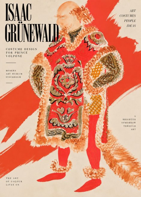 Isaac Grünewald Costume Design for a Theatre Production No3 - Affiche
