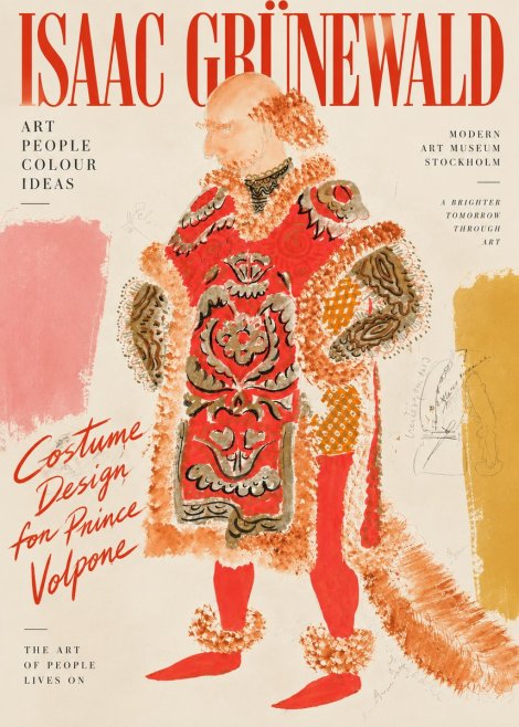 Isaac Grünewald Costume Design for a Theatre Production No4 - Affiche