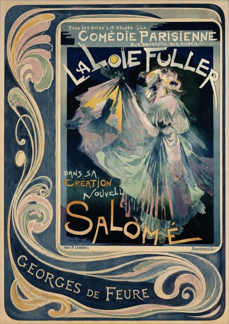 Georges de Feure La Loïe Fuller - Salomé I No2 - Affiche