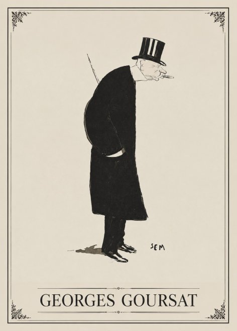 Georges Goursat Georges Goursat II No1 - Affiche