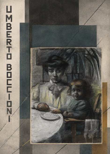 Umberto Boccioni Mother and Sister No4 - Affiche