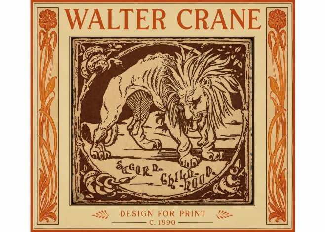 Walter Crane Sacred Childhood No3 - Affiche