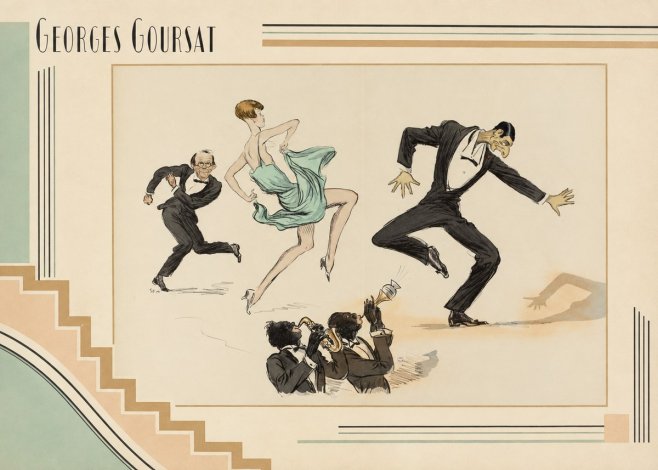 Georges Goursat Georges Goursat III No2 - Affiche