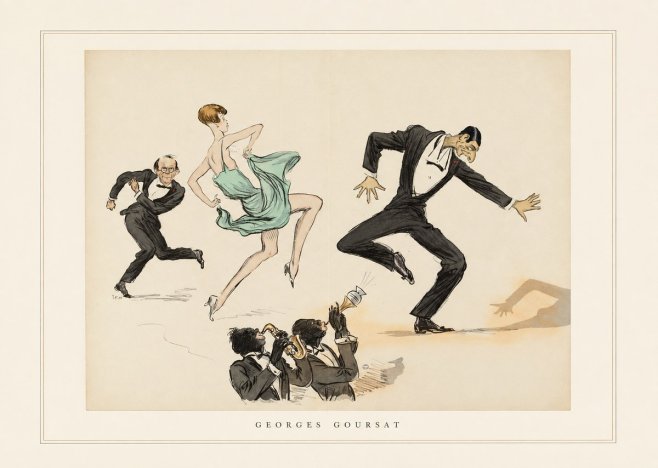 Georges Goursat Georges Goursat III No6 - Affiche