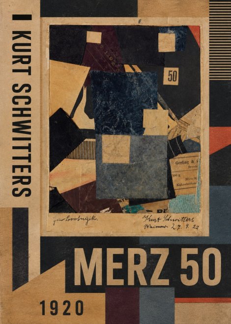 Kurt Schwitters Merz 50 No1 - Affiche