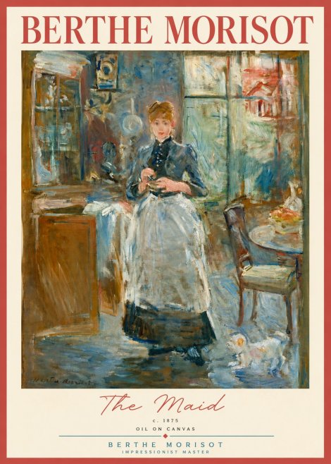 Berthe Morisot The Maid No3 - Affiche