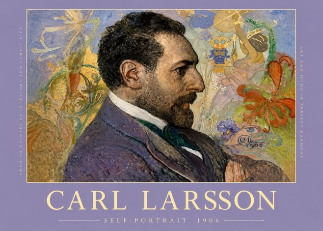 Carl Larsson Self-portrait. 1906 No2 - Affiche