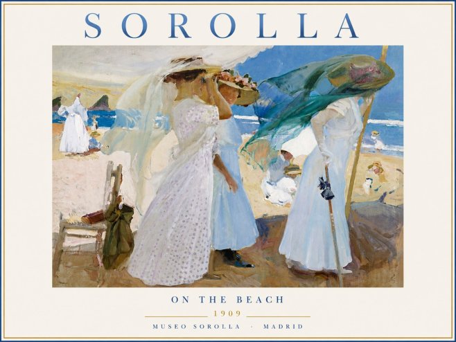 Sorolla On the Beach No5 - Affiche