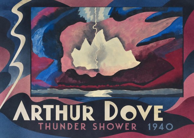 Arthur Dove Thunder Shower No2 - Affiche