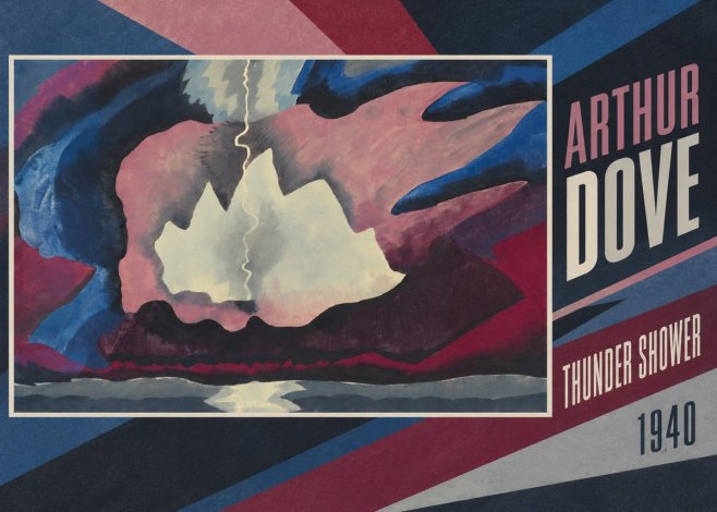 Arthur Dove Thunder Shower No4 - Affiche