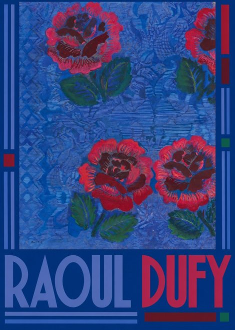Raoul Dufy Roses No2 - Affiche