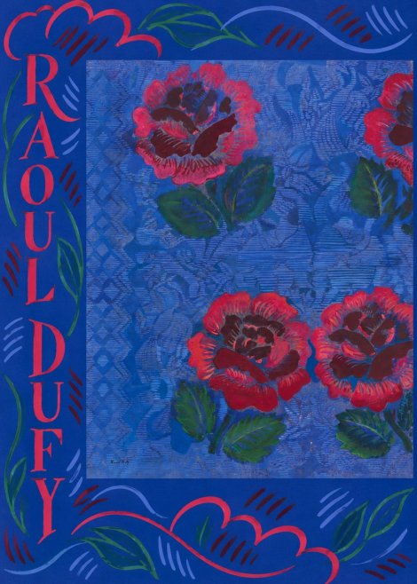 Raoul Dufy Roses No5 - Affiche