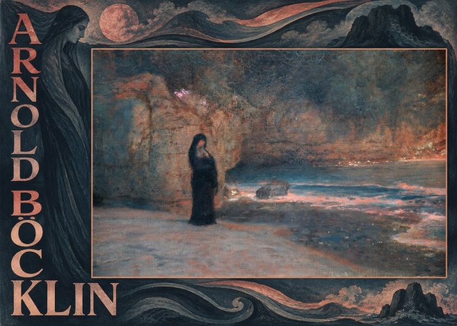 Arnold Böcklin The Lament No5 - Affiche