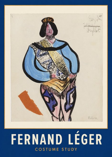 Fernand Léger Bolivar VIII No2 - Affiche