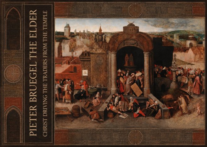 Pieter Bruegel Christ Driving the Traders from the Temple No2 - Affiche