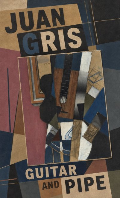 Juan Gris Guitar and Pipe I No3 - Affiche