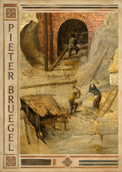 Pieter Bruegel The Miners No2 - Affiche