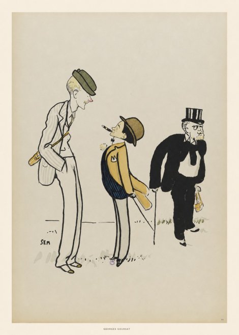 Georges Goursat Georges Goursat IV No6 - Affiche