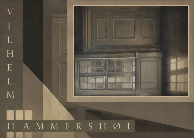 Vilhelm Hammershøi Interior with Window No6 - Affiche