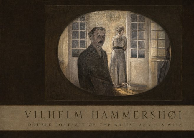 Vilhelm Hammershøi Double Portrait of the Artist and His Wife No5 - Affiche