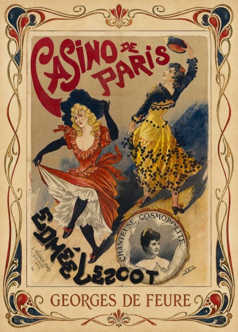 Georges de Feure Edmée Lescot No1 - Affiche