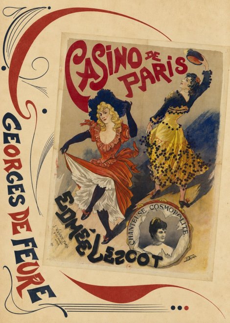Georges de Feure Edmée Lescot No2 - Affiche