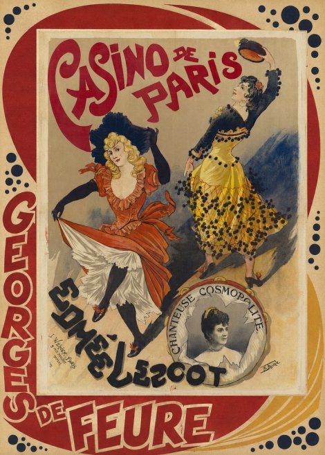 Georges de Feure Edmée Lescot No4 - Affiche