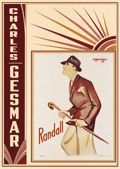 Charles Gesmar Randall II No3 - Affiche