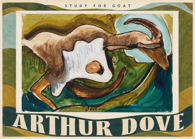 Arthur Dove Study for Goat No3 - Affiche