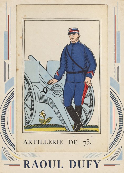 Raoul Dufy Artillerie De 75. No3 - Affiche