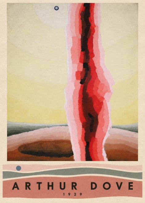 Arthur Dove Gale No4 - Affiche