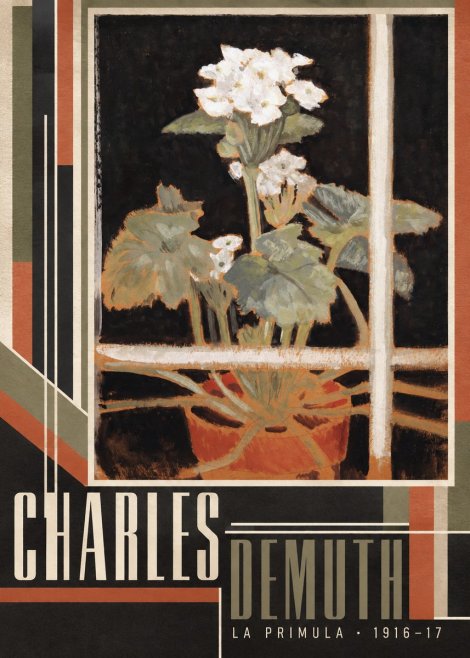 Charles Demuth La Primula No5 - Affiche