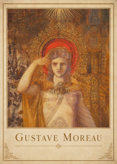 Gustave Moreau The Messenger No3 - Affiche