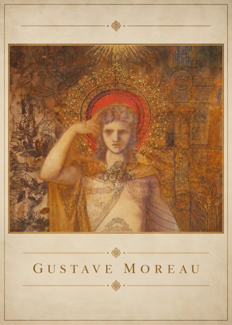 Gustave Moreau The Messenger No4 - Affiche