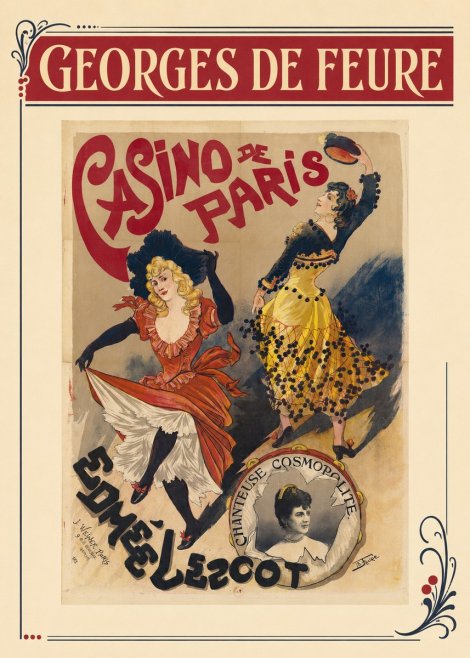 Georges de Feure Edmée L'escot No3 - Affiche