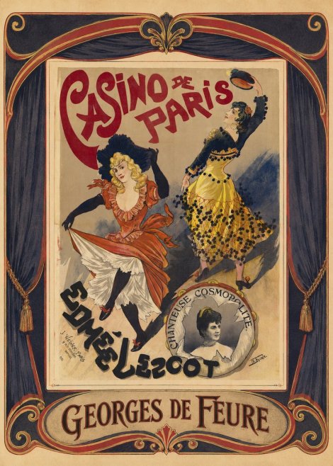 Georges de Feure Edmée L'escot No5 - Affiche