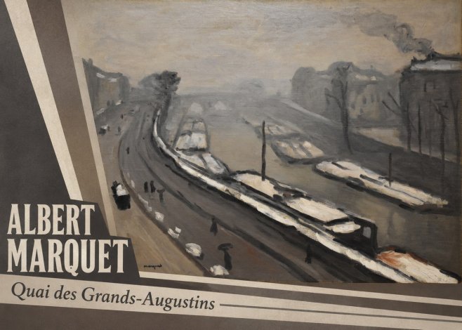 Albert Marquet Quai Des Grands-augustins No4 - Affiche