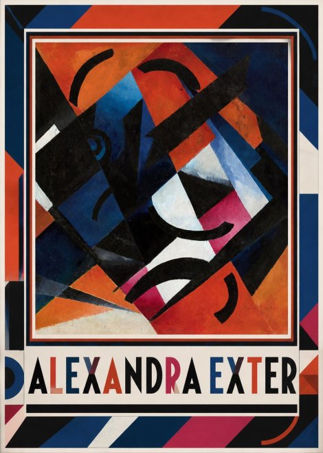 Alexandra Exter Abstract Composition No1 - Affiche