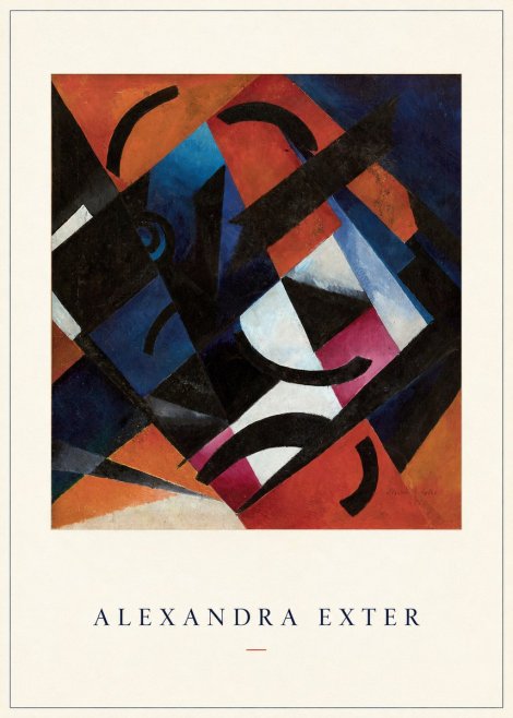 Alexandra Exter Abstract Composition No4 - Affiche