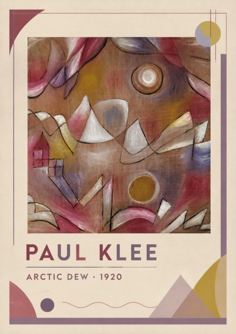 Paul Klee Arctic Dew No1 - Affiche
