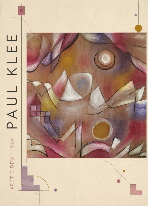 Paul Klee Arctic Dew No3 - Affiche