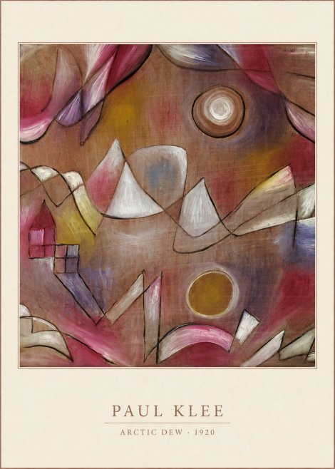 Paul Klee Arctic Dew No4 - Affiche