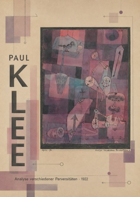 Paul Klee Analyse Verschiedener Perversitäten No3 - Affiche