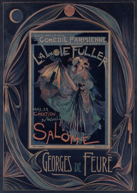 Georges de Feure La Loïe Fuller - Salomé II No4 - Affiche