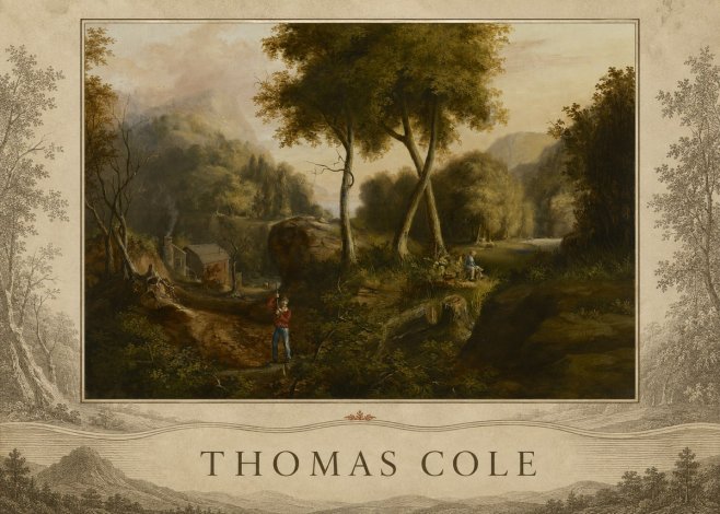 Thomas Cole The Hunter's Return I No3 - Affiche