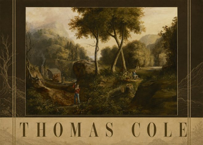 Thomas Cole The Hunter's Return I No6 - Affiche